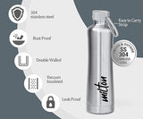 Tiara 1100 Stainless Steel 24 Hours Hot and Cold Water Bottle, 900 ml