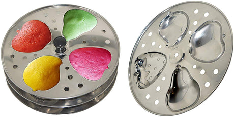 Anjali Fruity Idli Stainless Steel Stand (4 Tray)