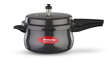 Butterfly 5 litres Superb Plus Induction Base Hard Anodised Pressure Cooker