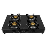 Faber 4 Burner Glass Cooktop  (Grand 4BB BK) Non-Auto Ignition