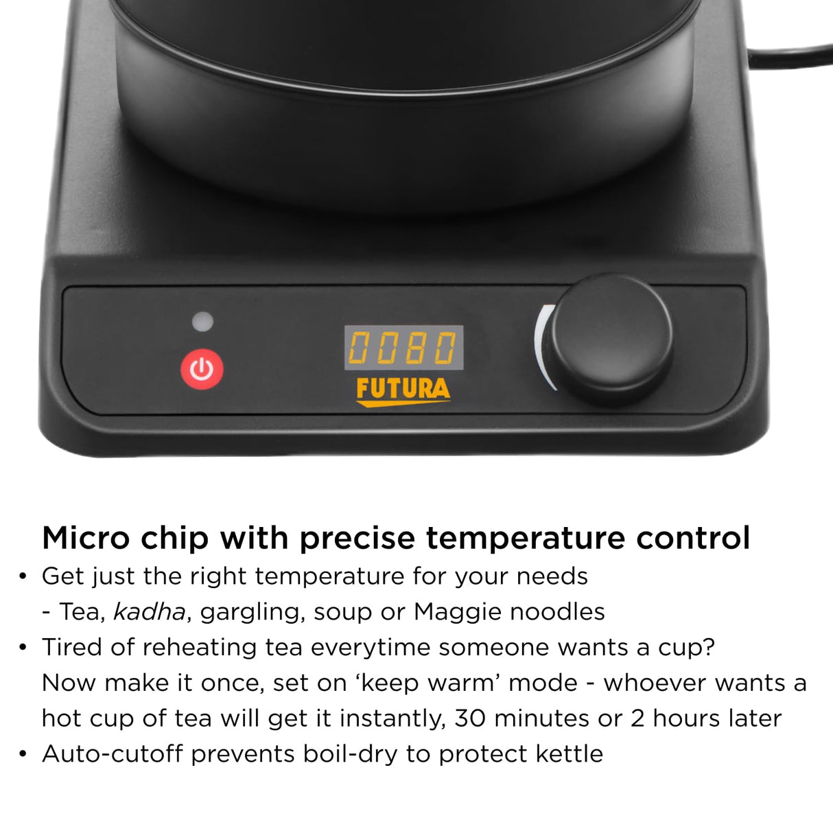 Hawkins Electronic Kettle 1.4 Litre FKTA1