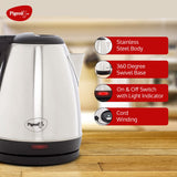 by Stovekraft Amaze Plus Electric Kettle – 1.5 L, Silver