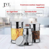 Stainless Steel Air Tight Fusion Canister Multipurpose Unbreakable Jar, 2.1L