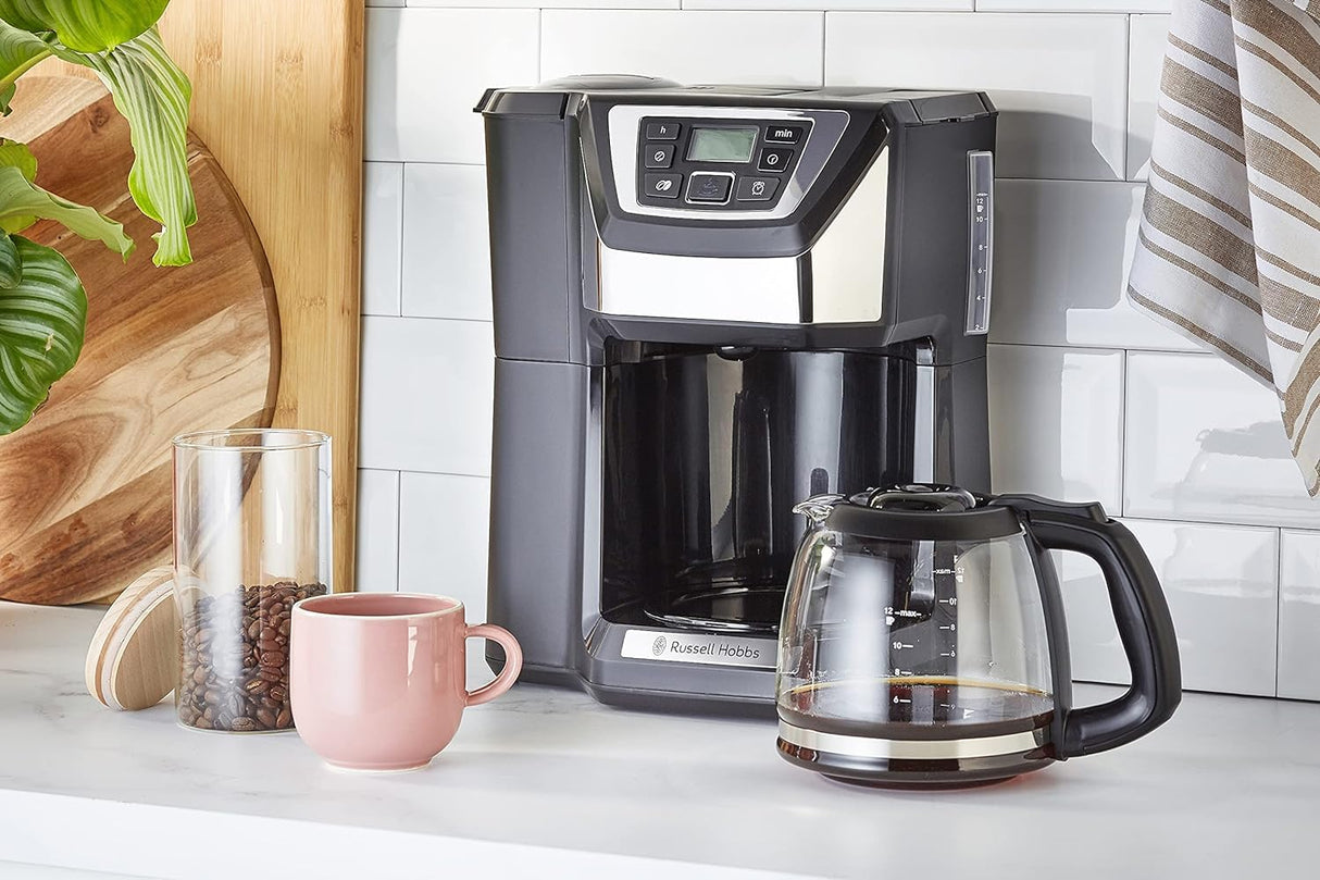 Victory Grind & Brew Coffee Machine, black/silver, 22000 56