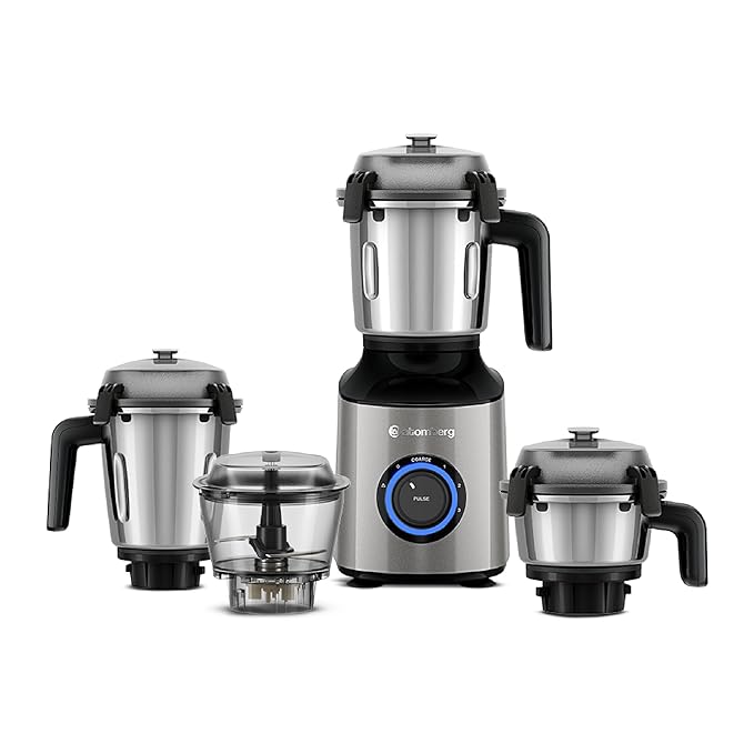 Zenova Mixer Grinder (Sand Grey) – apnidukaan.com