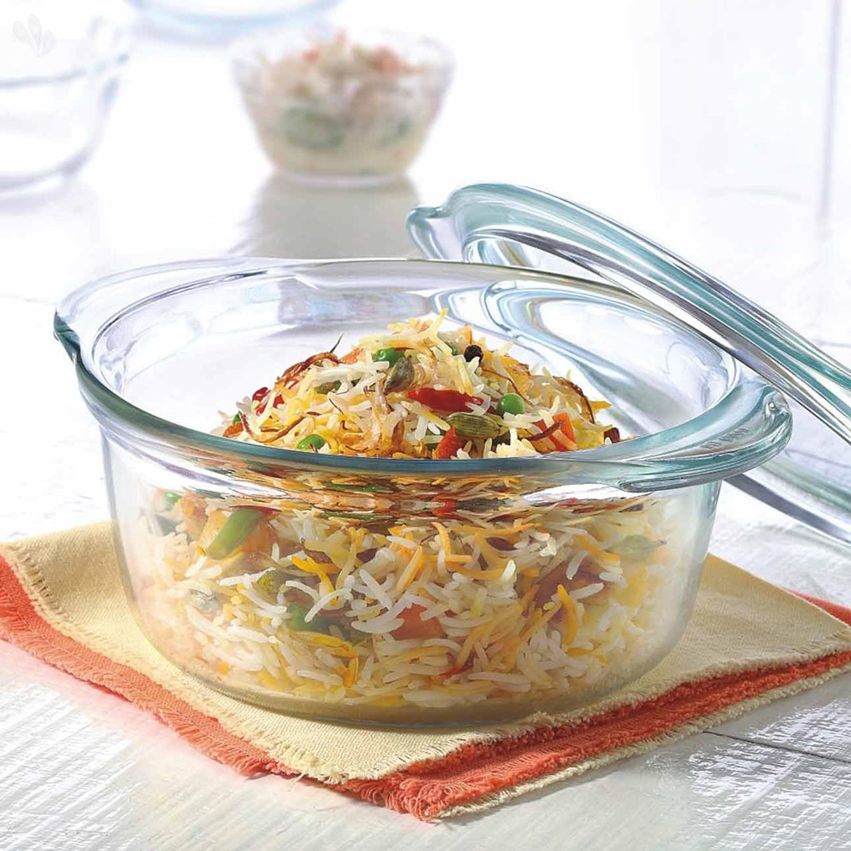 Deep Round Casserole Oven, Micro, Fridge Safe 2.5 L