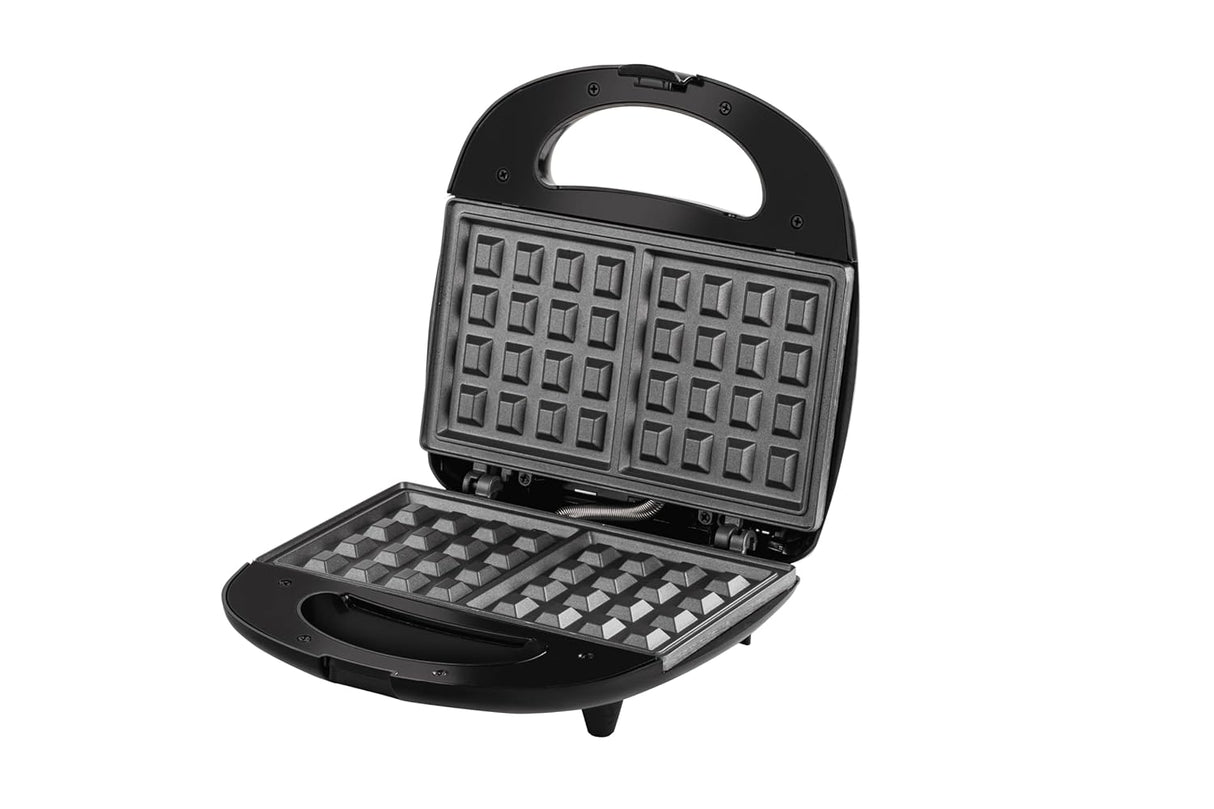 RST750WM 750W Waffle Maker | Non-Stick Waffle Plate | Cool-Touch Handle | Ready-to-Cook Indicator | Overheat Safety Protection | Compact Design