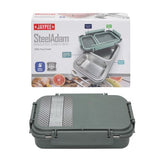 Jaypee plus Steeladam lunch box Greenish Green