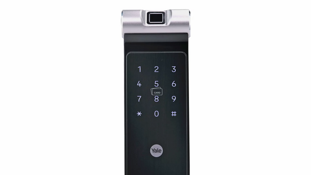 Yale YDD 724A Smart Lock, Black