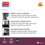 PCMD 4.0 Coffee Maker 800 W, 0.7L