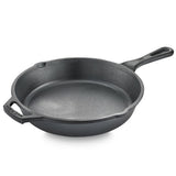 Prestige Cast Iron Scratch Resistant Gas and Induction Compatible Fry Pan, 25cm (Black) 30559