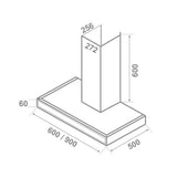 ELICA CHIMNEY SPOT NG ETB PLUS LTW 90 PB LED CHIMNEY (90)
