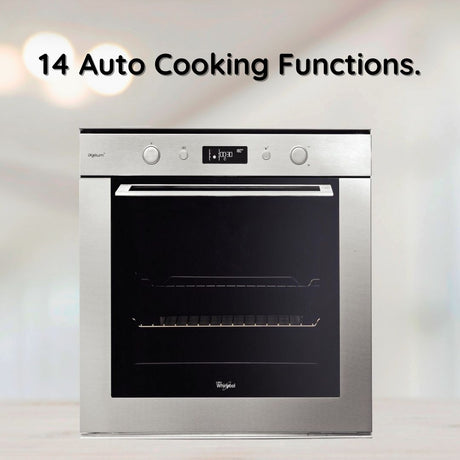 Whirlpool 73L Built-in Oven Convection Oven AKZM 797 IXL Silver with 14 auto cooking functions