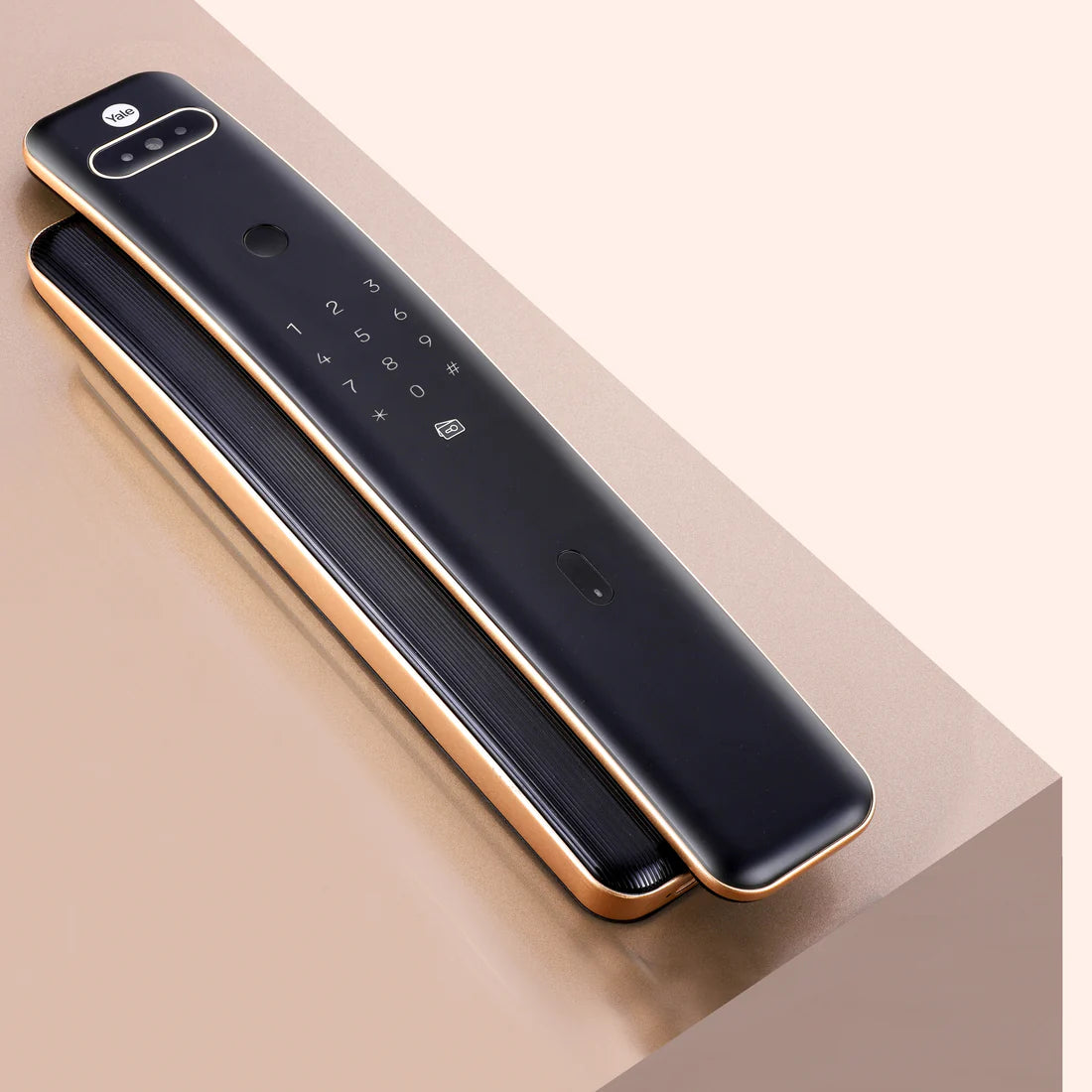 Luna Pro+ Smart Lock with Face scan technology, Fingerprint, PIN, RFID and Manual Key (Bluetooth Module and Wifi Bridge Included)