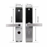 YDM 3115 AV Series Smart Lock (Silver)