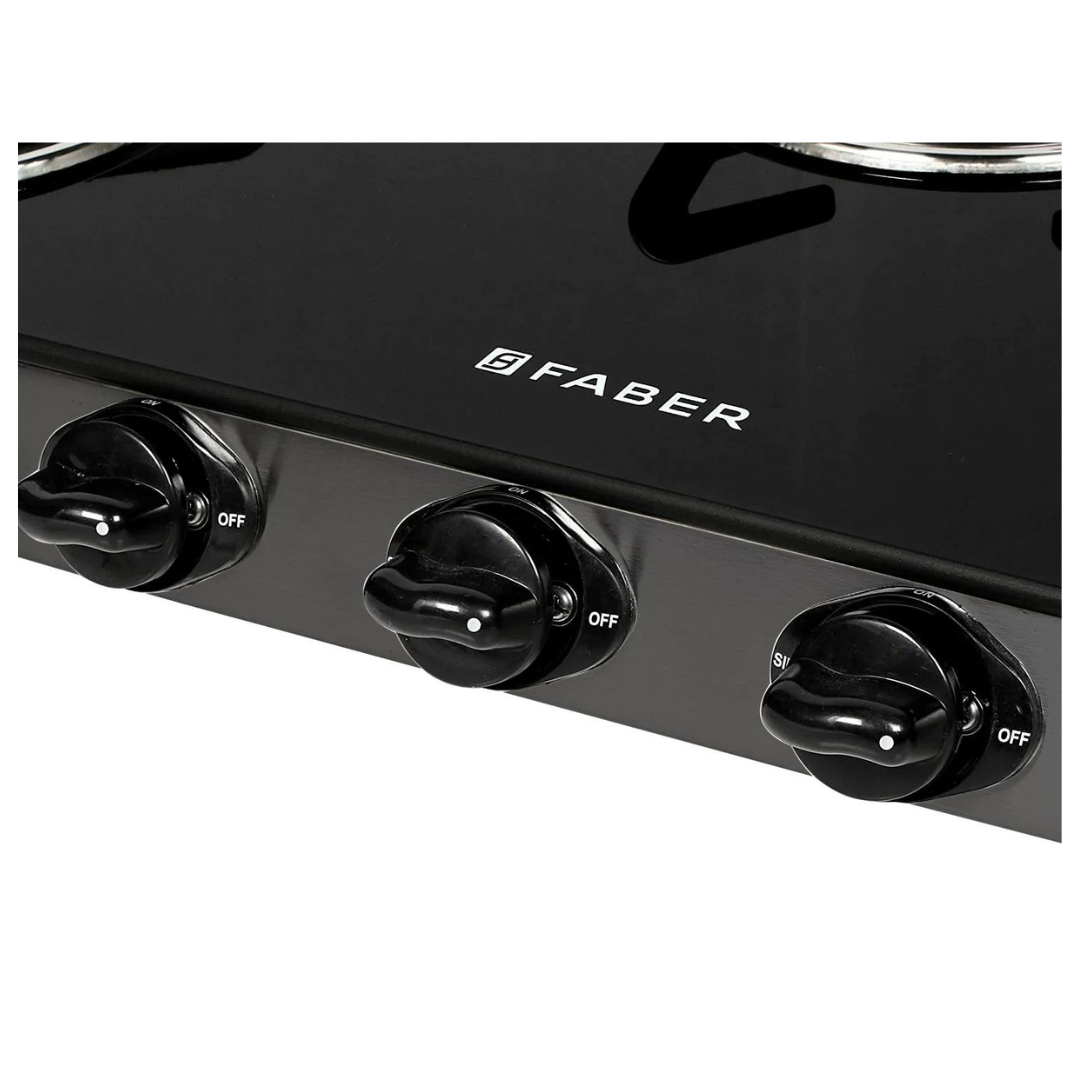 FABER HOB COOKTOP JUMBO 3BB BK