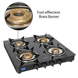 Glen CT 1040 GT XL Junior BB Black 4 Burner