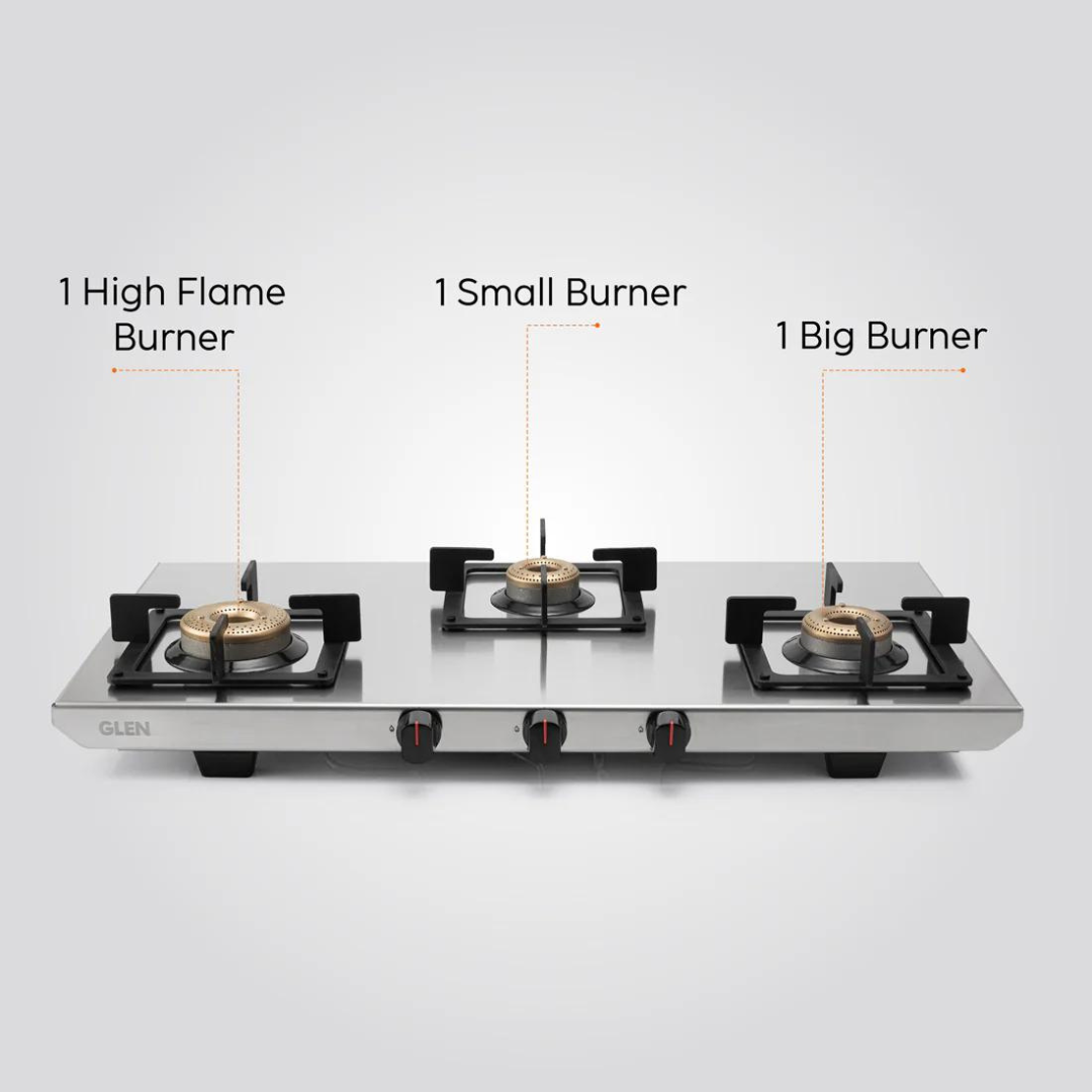 Glen CT 1053 73 ULTRA TUFF SS 3 Burner