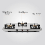 Glen CT 1053 73 ULTRA TUFF SS 3 Burner