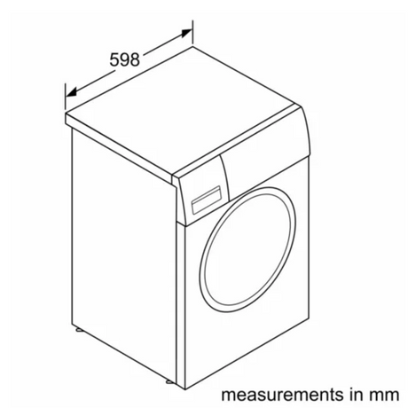 Bosch WAJ2446SIN Series 4 washing machine