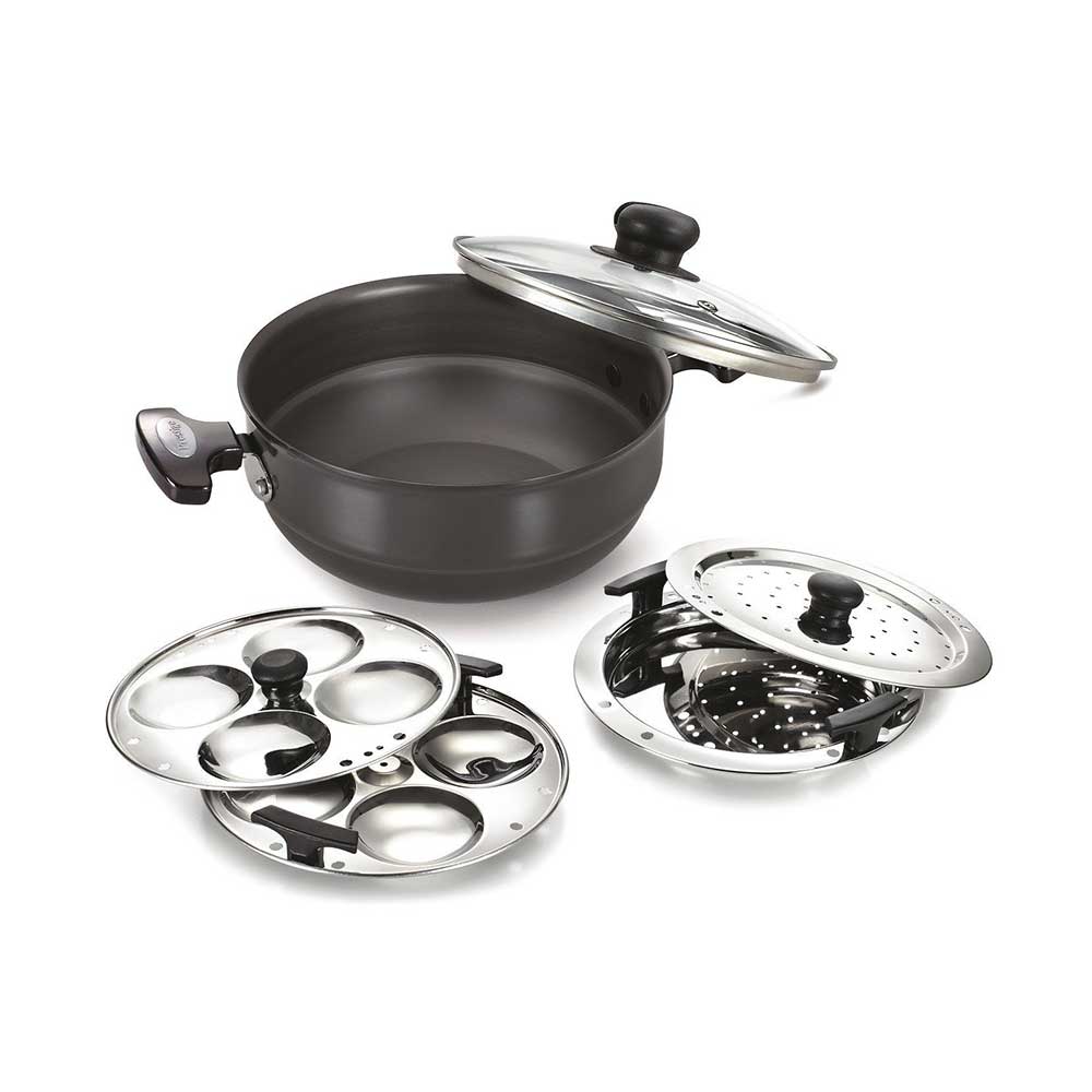 Prestige Multi-Kadai Range Of Cookware Hard Anodised 30610