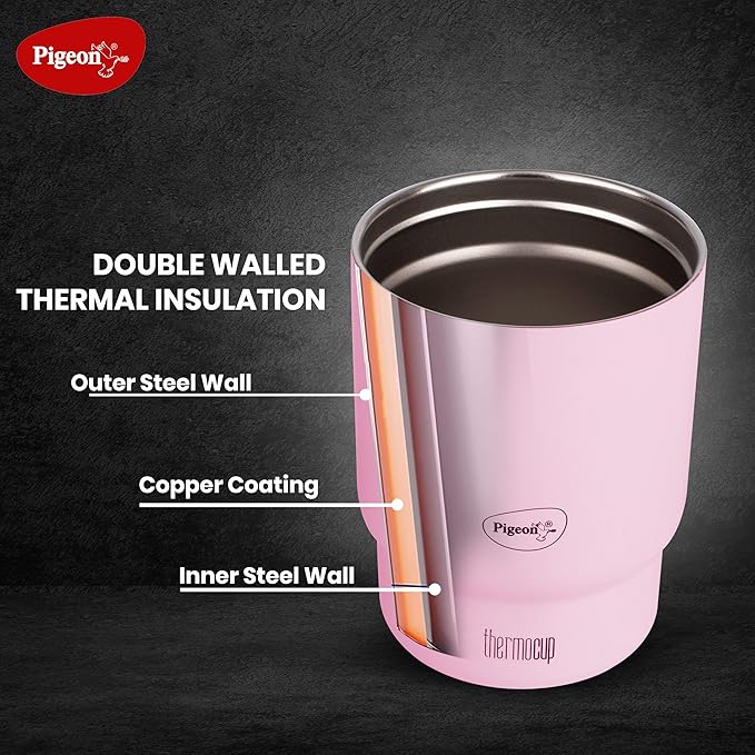 Pigeon Thermocup 350 ml (Pink)