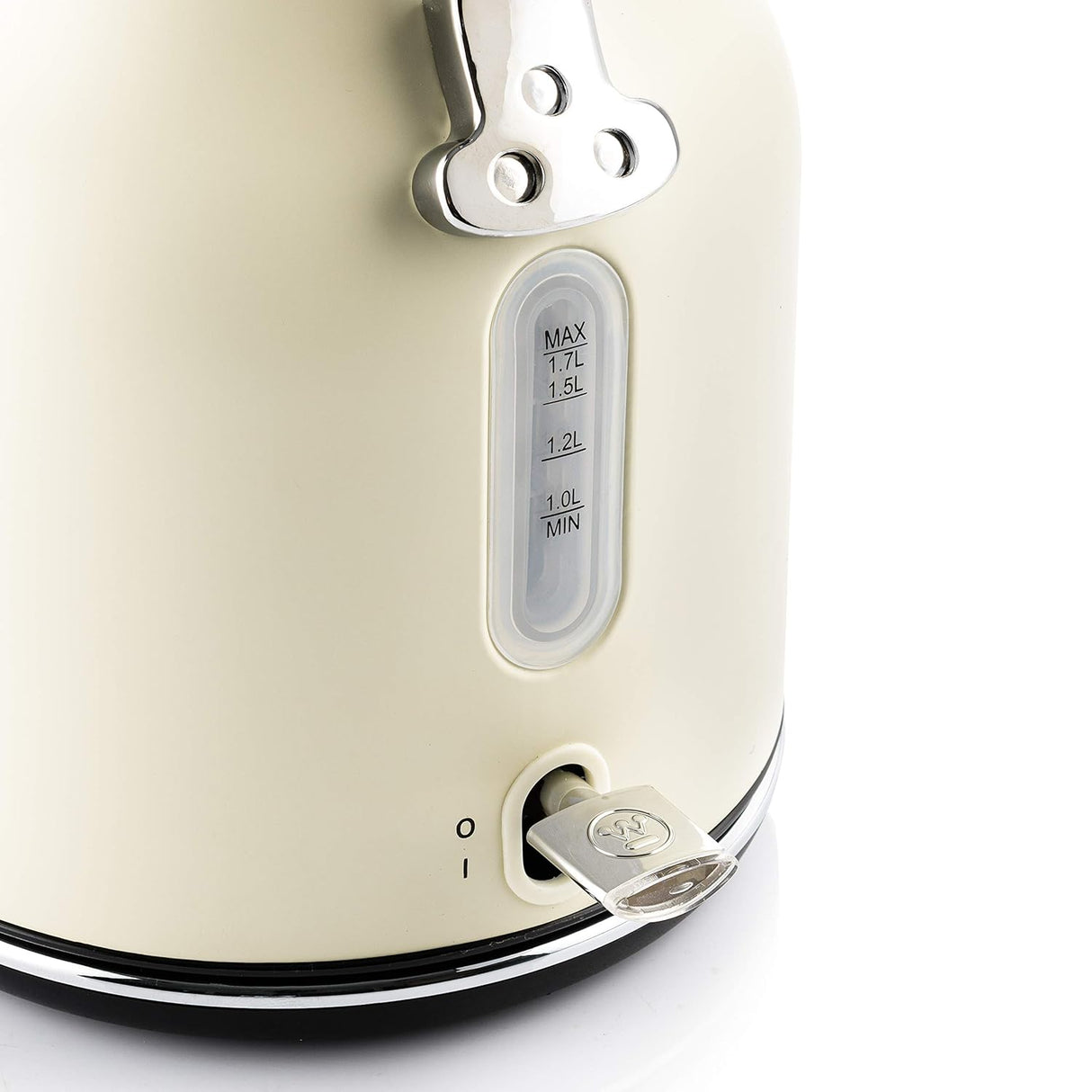 Westinghouse 1.7L 2200W Retro Series Electric Kettle | Fast Boil, Water Boiler For Hot Drinks, Quiet Boil & Detachable Filter | Temperature & Water Level Indicato