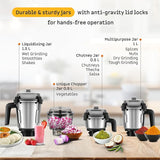 Zenova Mixer Grinder (Red Wine)