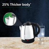 HD9373/00 Electric Kettle | 1.5L | 25% Thicker Stainless Steel Body | Triple Safe Auto Cut-Off | Rust-Proof Design