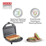 Usha 750 W ST4272 G Non-Stick Food Grade Material Sandwich Griller (Black)
