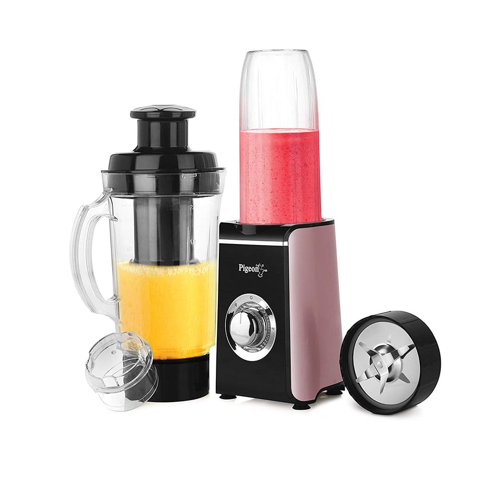 Pigeon Sapphire 12693 220-Watt Juicer Mixer Grinder (Multicolor)