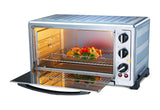60RCSS Luxechef 60L OTG 2200W – Stainless Steel Oven Toaster Griller with Convection, Rotisserie & Temperature Control