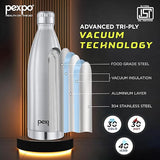 Extreme Pro 850 RCB Edition Stainless Steel Thermoflask 830ml – Hot & Cold, ISI Certified