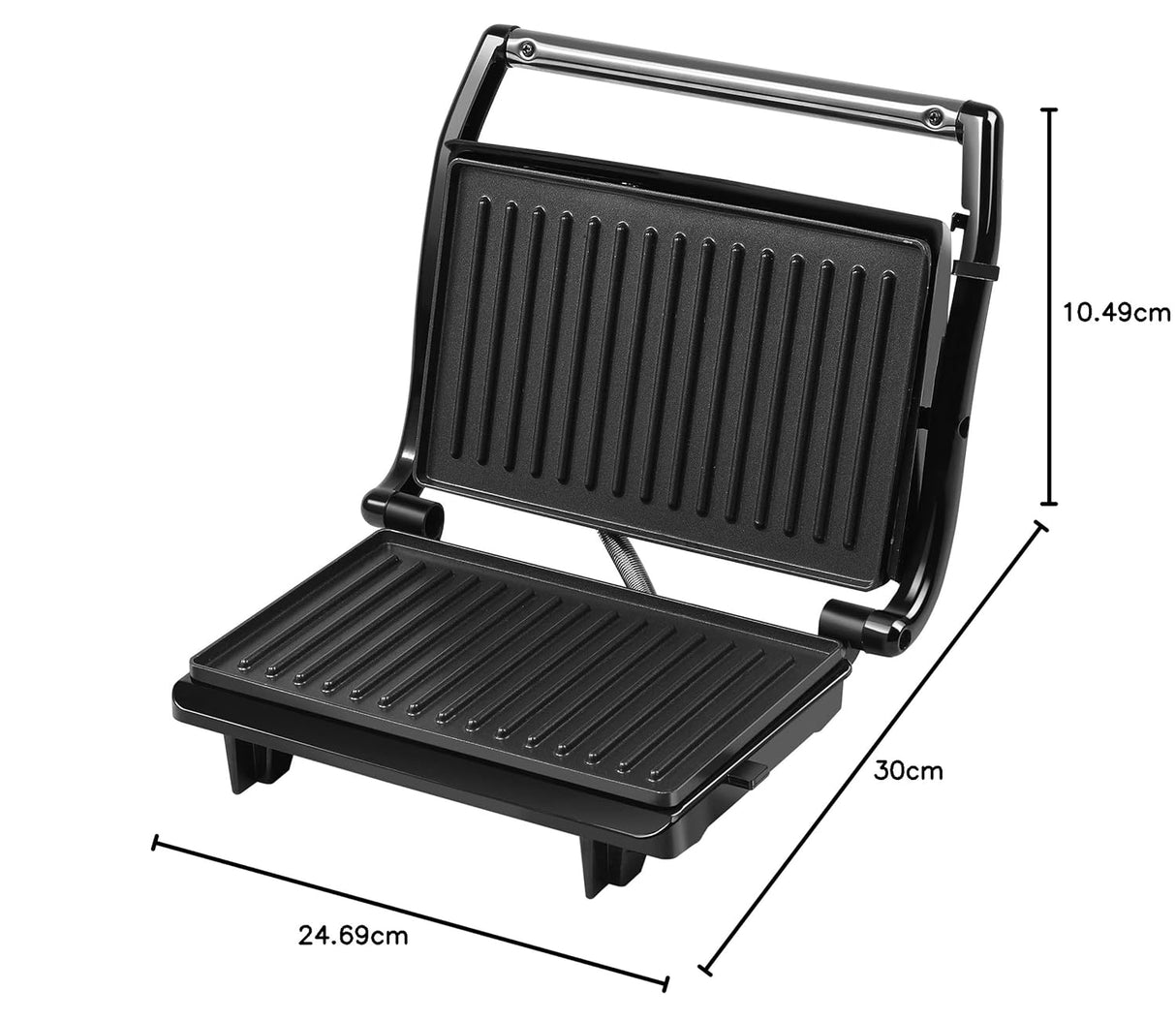 RST800PRO2-800 Watt 2 Slice Contact Grill Sandwich Maker (All Purpose Grill)