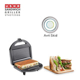 Usha 750 W ST4272 SSG Non-Stick Food Grade Material Sandwich Griller (Stainless Steel)