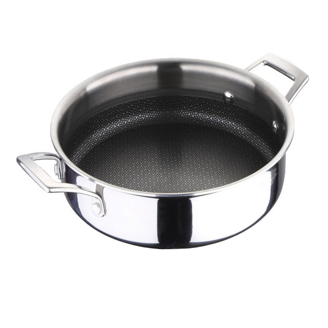 Bergner SS Hi-Tech Tri-Ply Serving Pan 28 cm ( BG-31166)