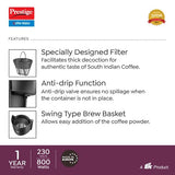 PCMD 5.0 Coffee Maker 800 W,1.2L