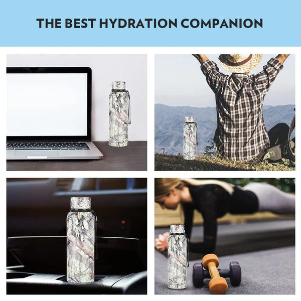 Trek Slate 700ML Hot n Cold Stainless Steel Bottle (BT700SLT115) – 20 Hours Hot, 24 Hours Cold, Wide Mouth, Durable Finish