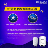 Bajaj Shakti PC Deluxe Storage 15 Litre Verical Water Heater (Grey)