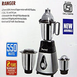 Sumeet Traditional Ranger 550 Mixer Grinder (Black And Silver