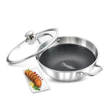 Prestige Tri Ply Kadai 240mm With Lid 36822