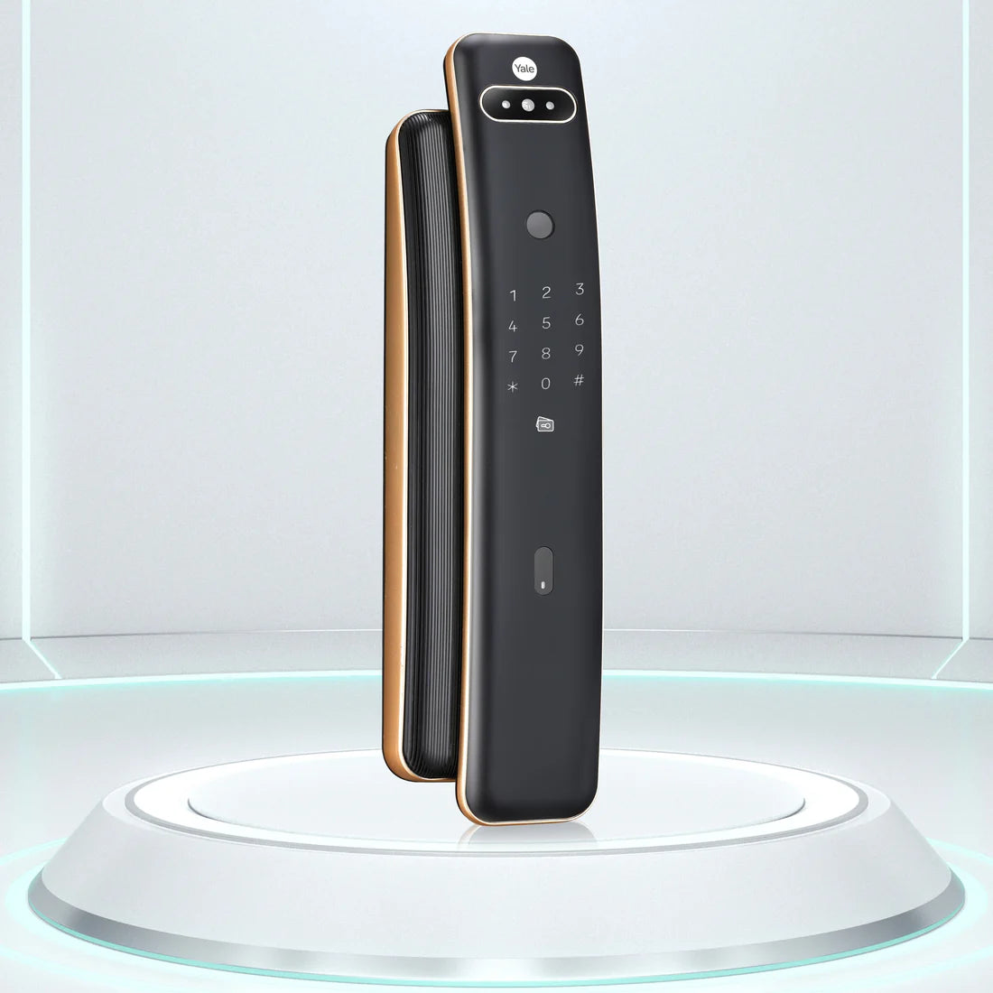 Luna Pro+ Smart Lock with Face scan technology, Fingerprint, PIN, RFID and Manual Key (Bluetooth Module and Wifi Bridge Included)
