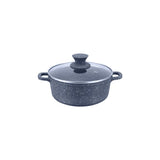 Wonderchef Granite Die-Cast Casserole Set With Lid- Granite