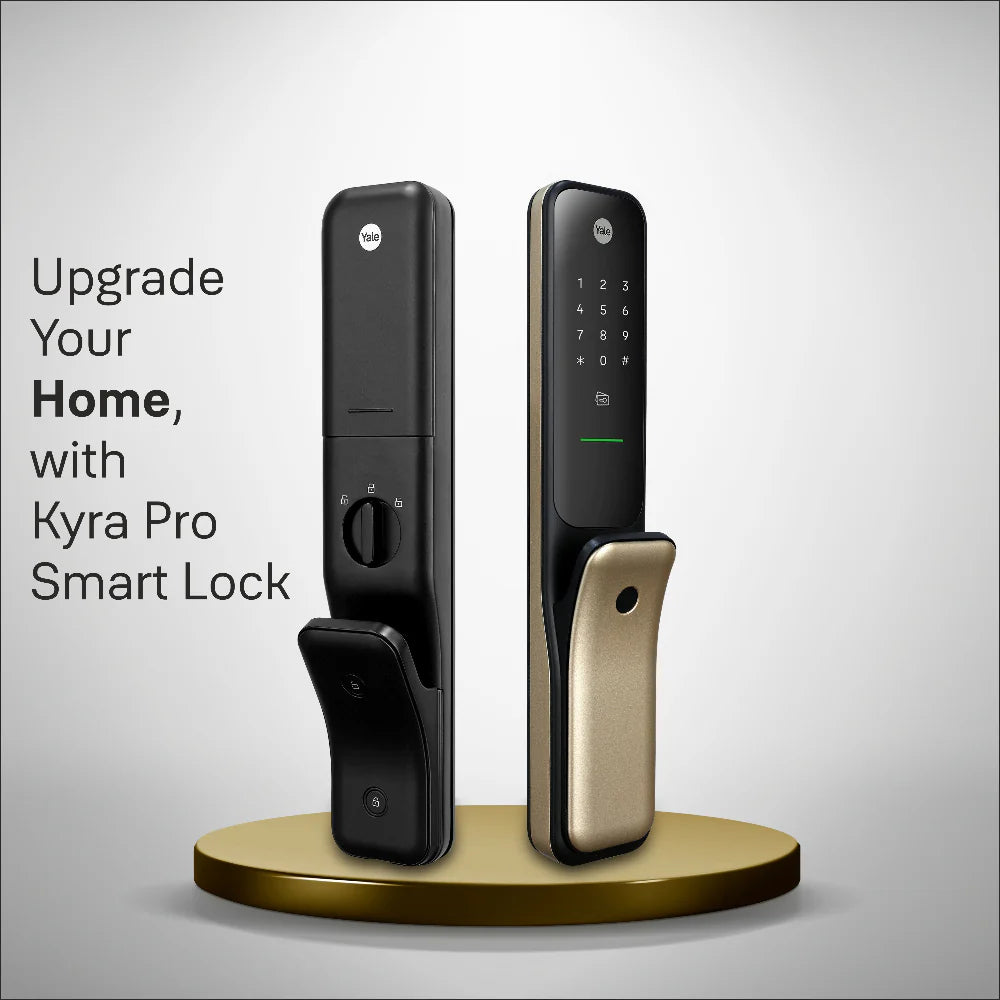 Kyra Pro Push-Pull Smart Lock (Black)
