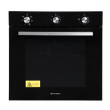 FABER FBIO 80L 6F BK Black Glass Built in Oven