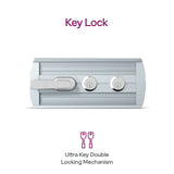 Safire 40L Fire-Resistant Home Locker with Key Lock