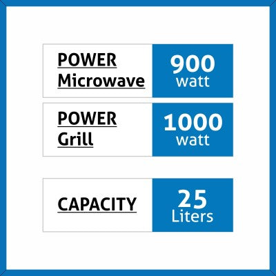 Glen Built-In-Microwave 671 25 Ltr