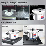 Prestige Tri-Ply Svachh Outer Lid Pressure Cooker Combi Pack 20733