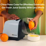 Coconut Scraper & Citrus Press 2-in-1