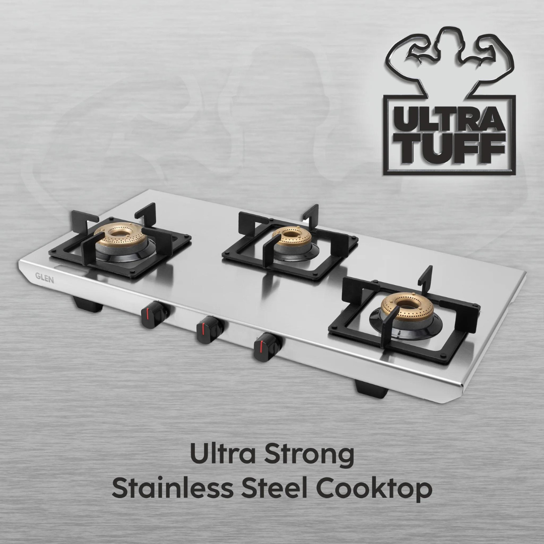 Glen CT 1053 77 ULTRA TUFF SS 3 Burner